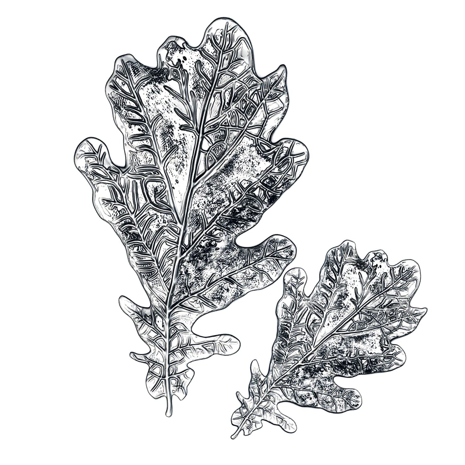 Sizzix 3-D Impresslits Embossing Folder Oak Leaf by Tim